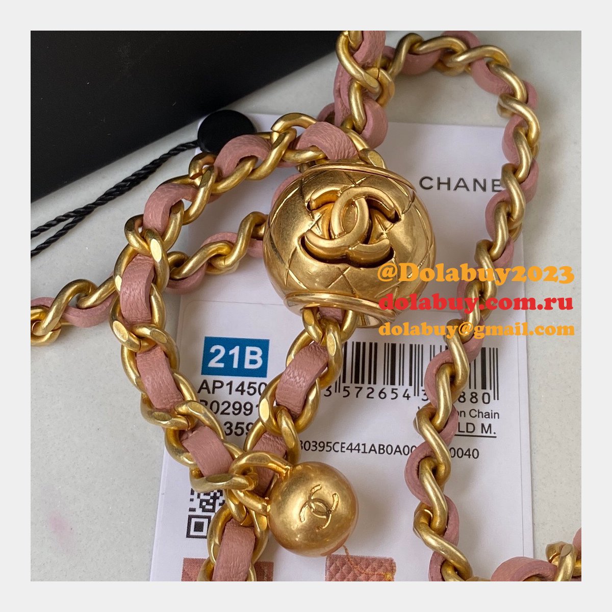 Replica 19CM Iridescent Wallet On Chain WOC AP1450 Bag