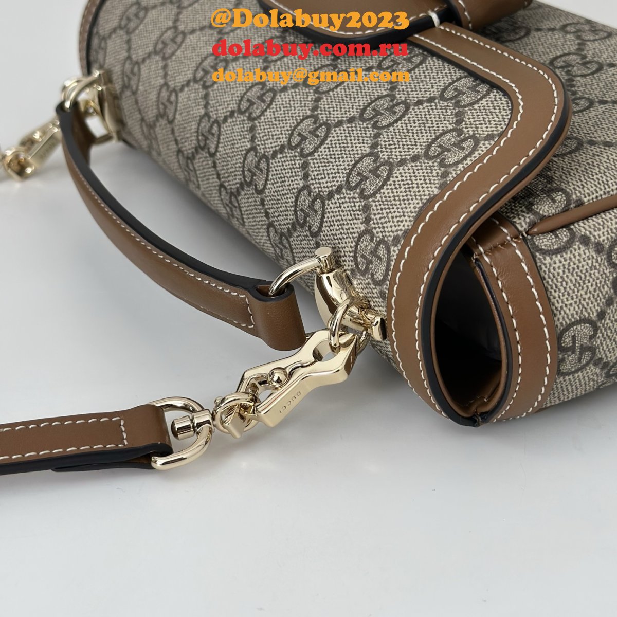 designer G*u*i horsebit 1955 soft small top handle shoulder 815206 bag