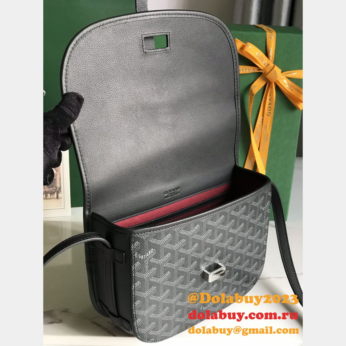 Best Buy Copy Goyard Belvédère II Replica Designer 020198 Bag