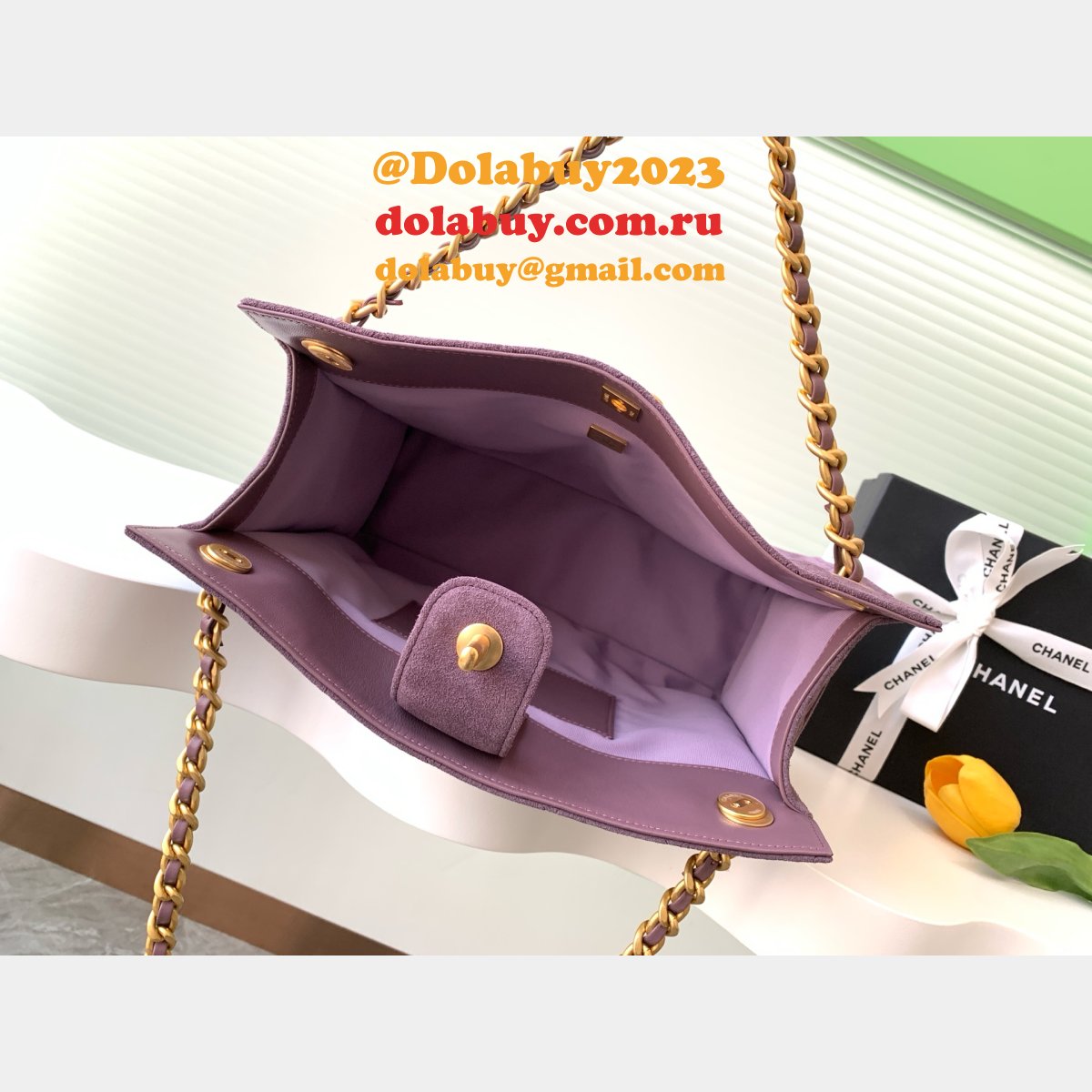 Top Quality AAA+ Replica AS5303 Backpack Shiny Lambskin Bag