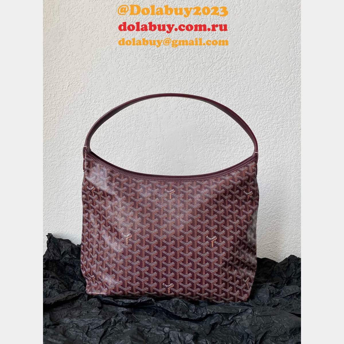 Fabulous Quality Goyard Hobo Boheme Dupe Replica Bags
