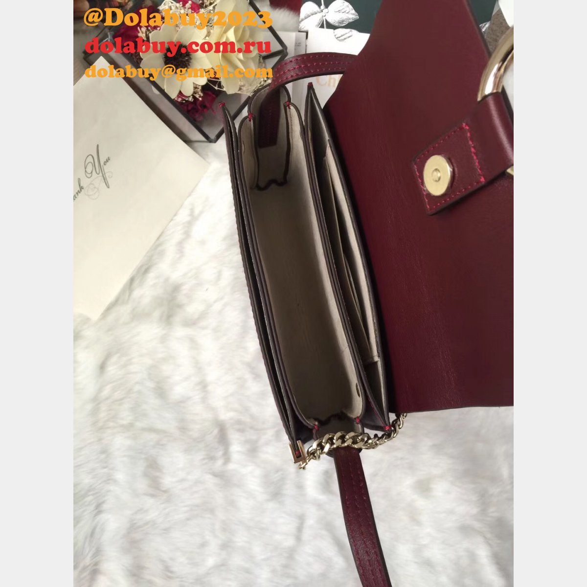 Designer 1:1 Replica Chloe Faye Bag On China Sale