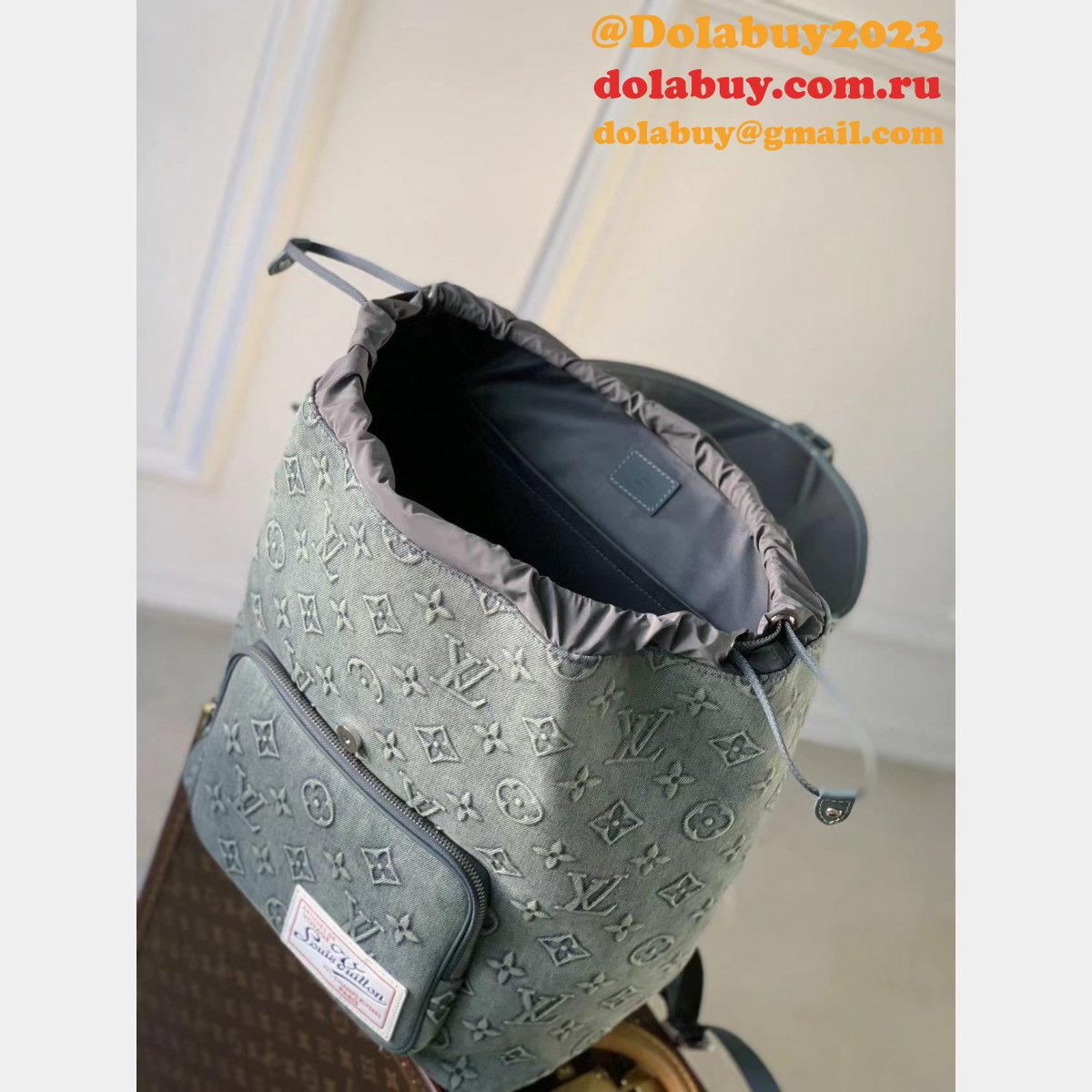 Montsouris Backpack Perfect Louis Vuitton M22534 Replica Bag