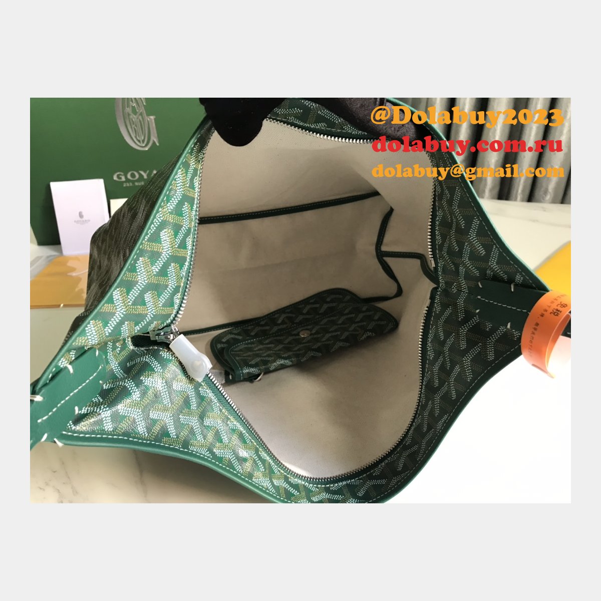 Designer Goyard Hobo Bohème Saint Louis Artois Replica Bag