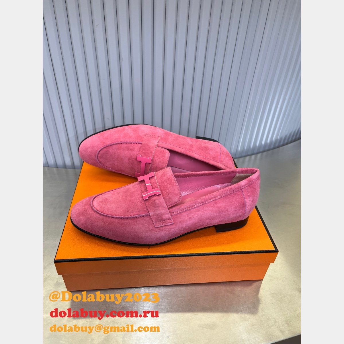 Designer hermes loafer shoes Fashion Inspired