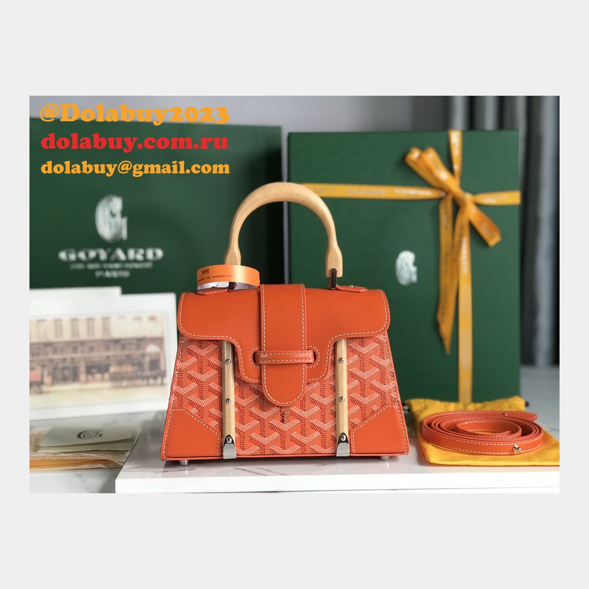 Goyard Best Quality Fake Saïgon 020192 Replica Bags Store