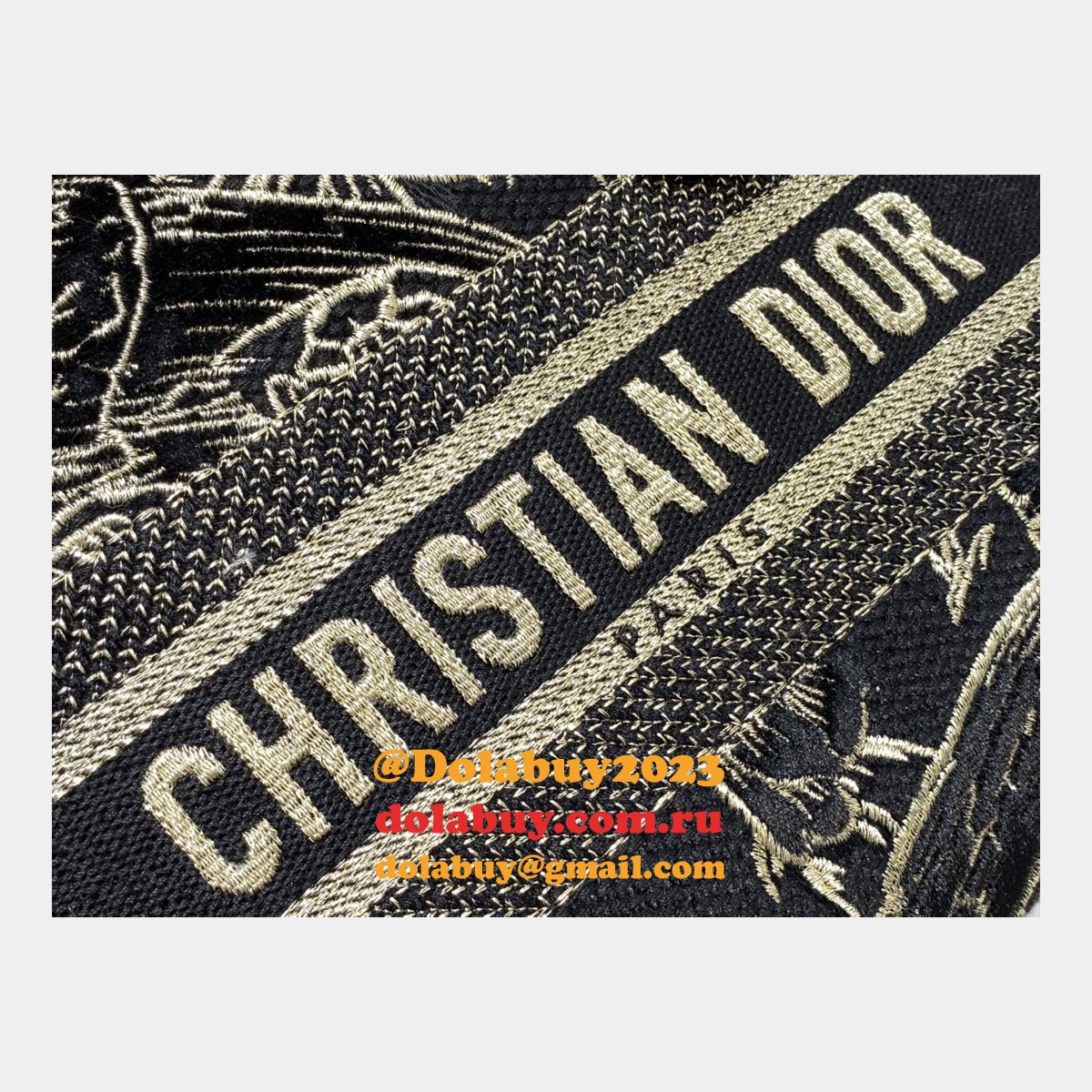 Perfect 1:1 Christian Dior Replicas Lady Best 24CM Black Bag