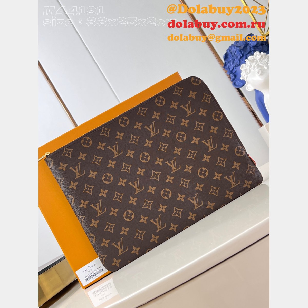 Etui Voyageur Louis Vuitton Inspired Clutch Pouch M44191 Bag