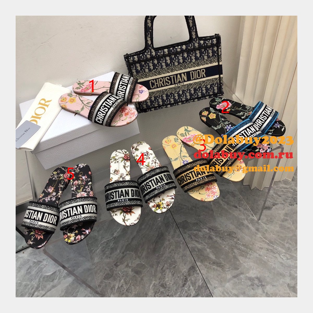 Buy Dior Sell online Best Quality Replica Sandals Shoes