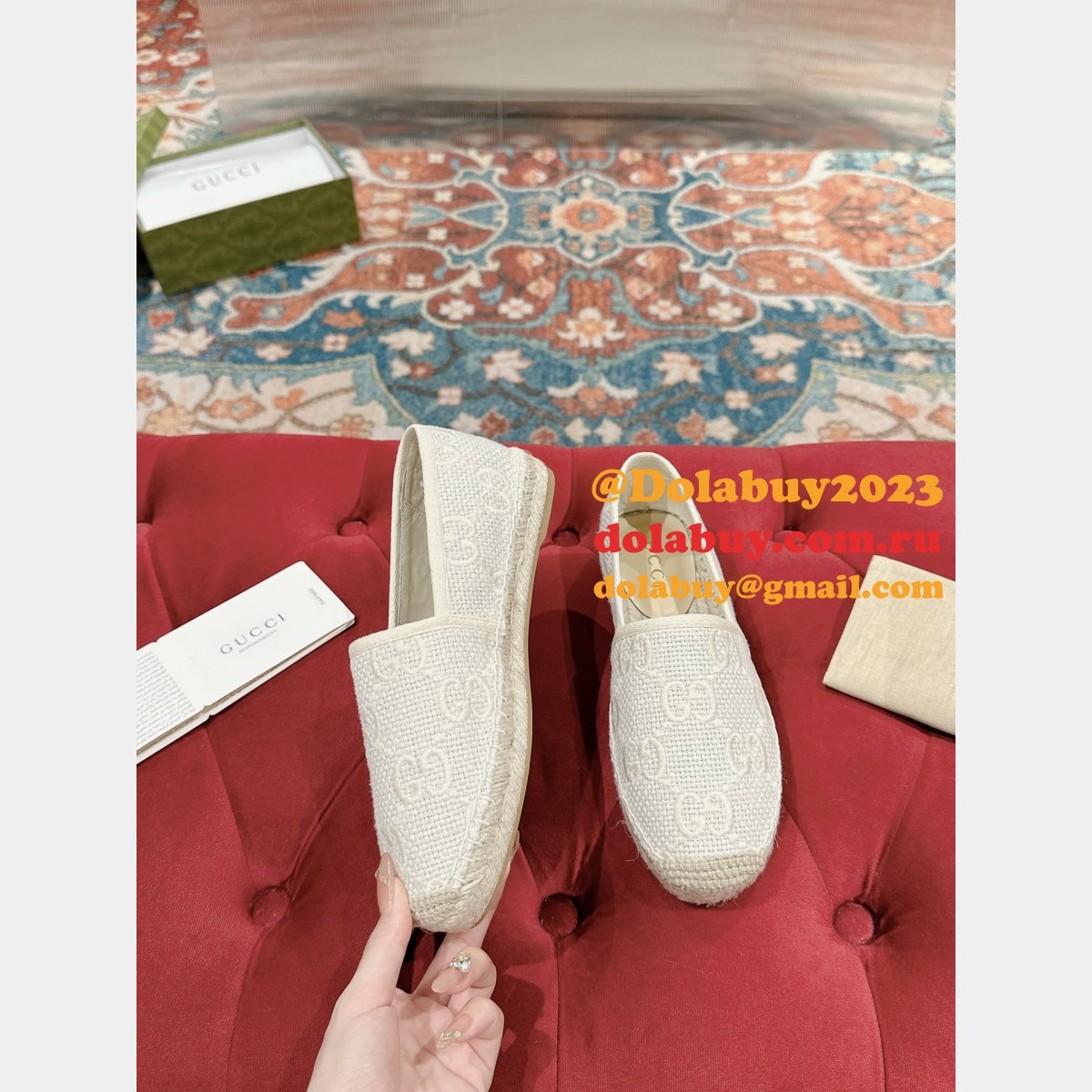 7 star wholesale G*u*i women espadrille