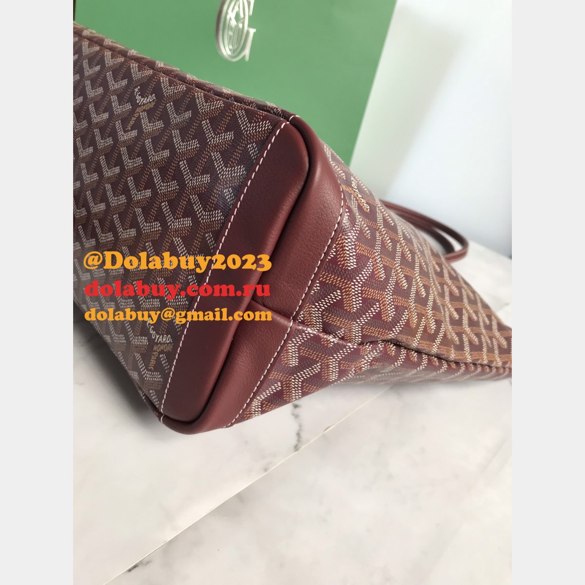Shop For Luxury Leather Goyard Totes Knock Off Bags