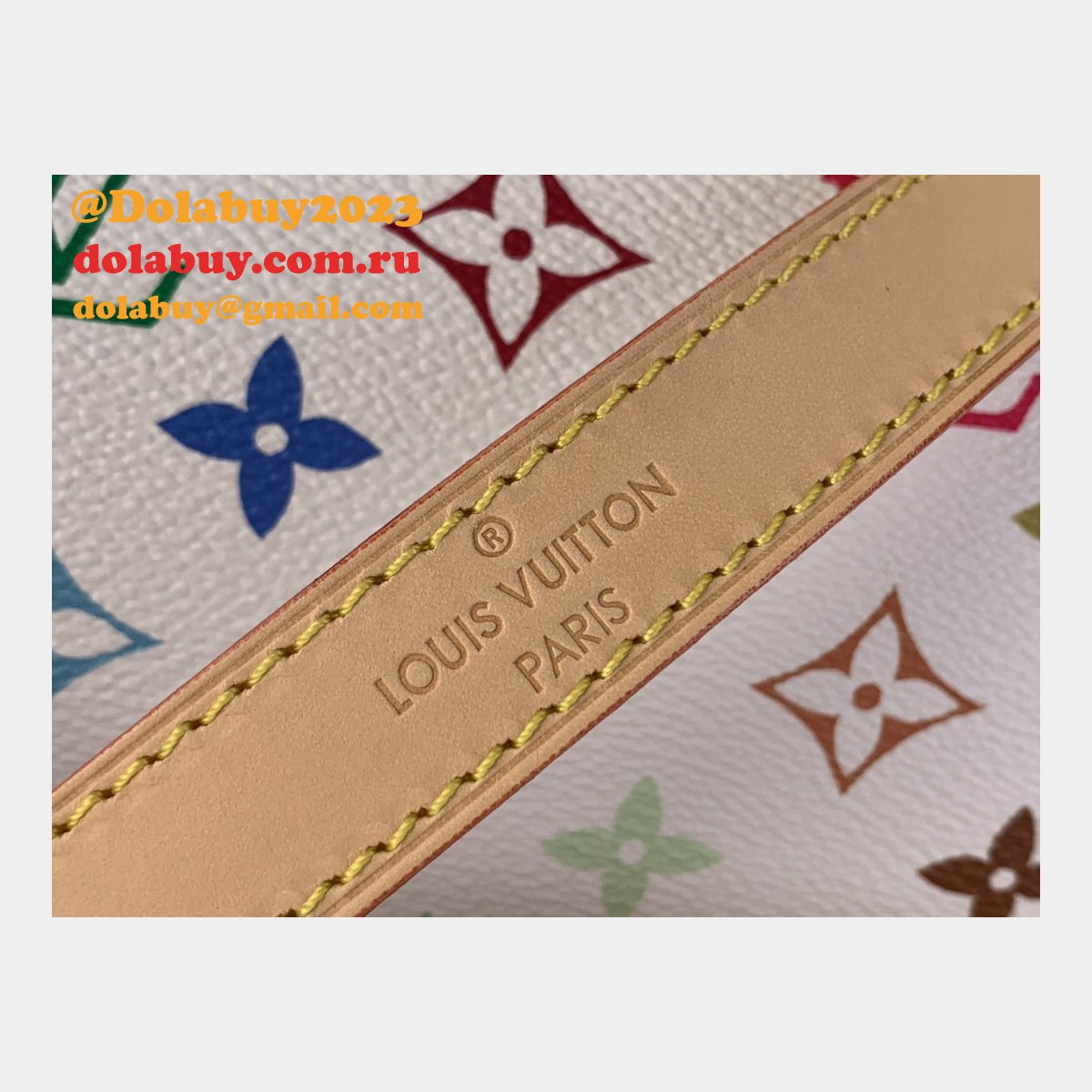 Louis Vuitton M13255 LV x TM Dauphine Soft GM Other Monogram Canvas Bag