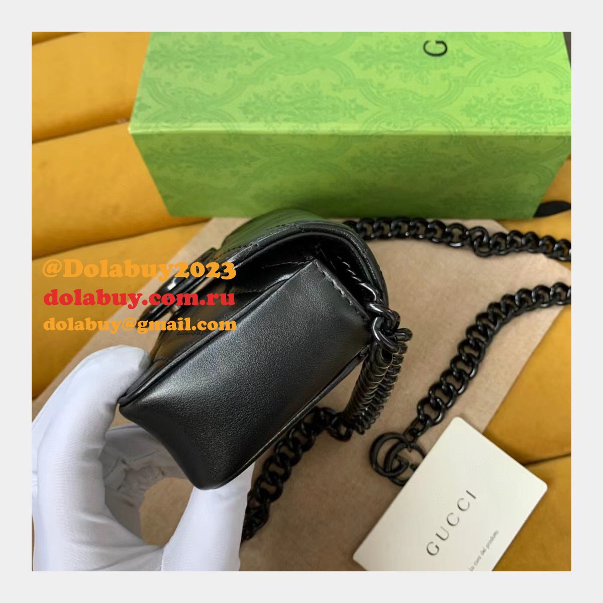 knockoff G*u*i gg marmont matelassé leather super 699757 bag