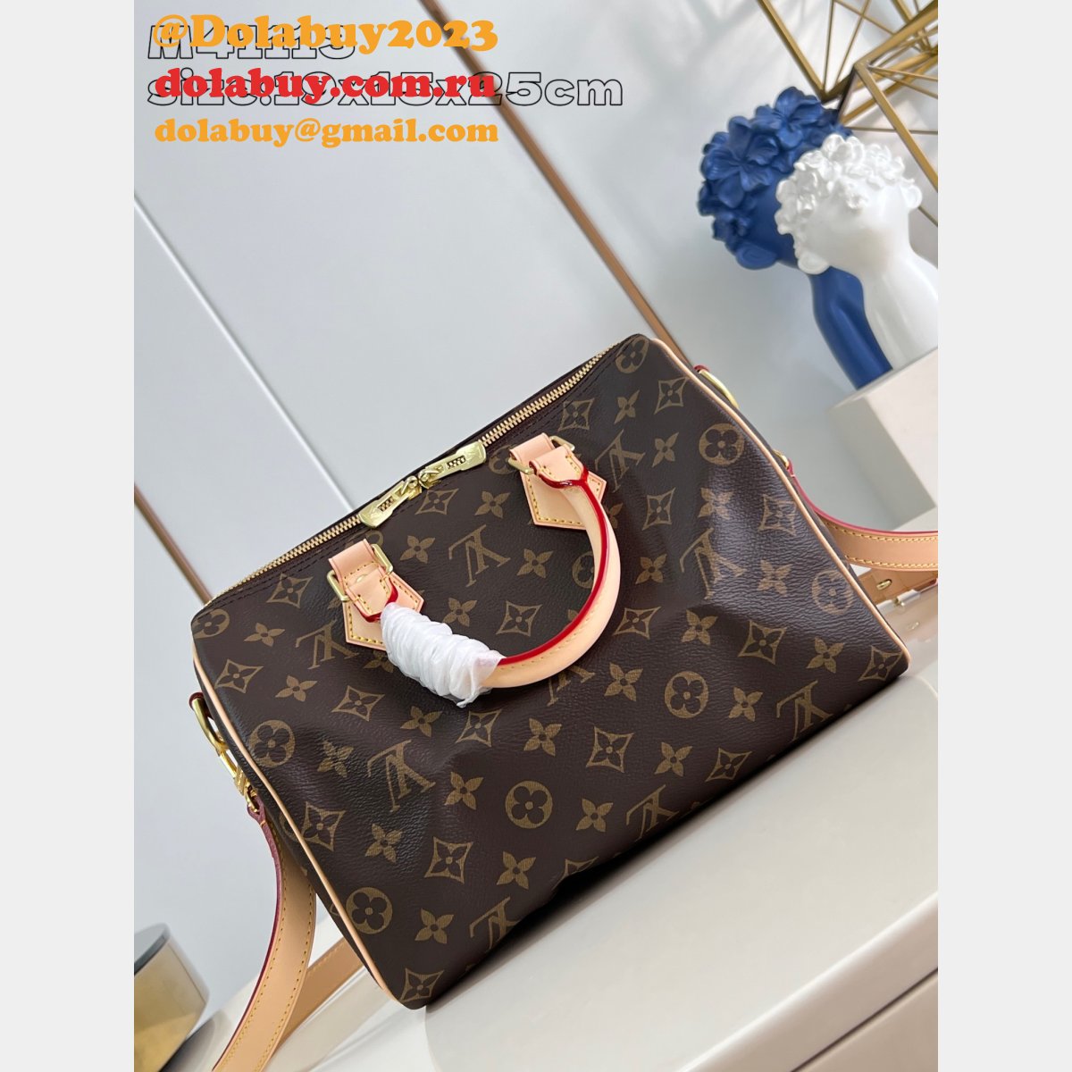 AAA+ Louis Vuitton High Quality Speedy Bandouliere 25 30 35 Monogram