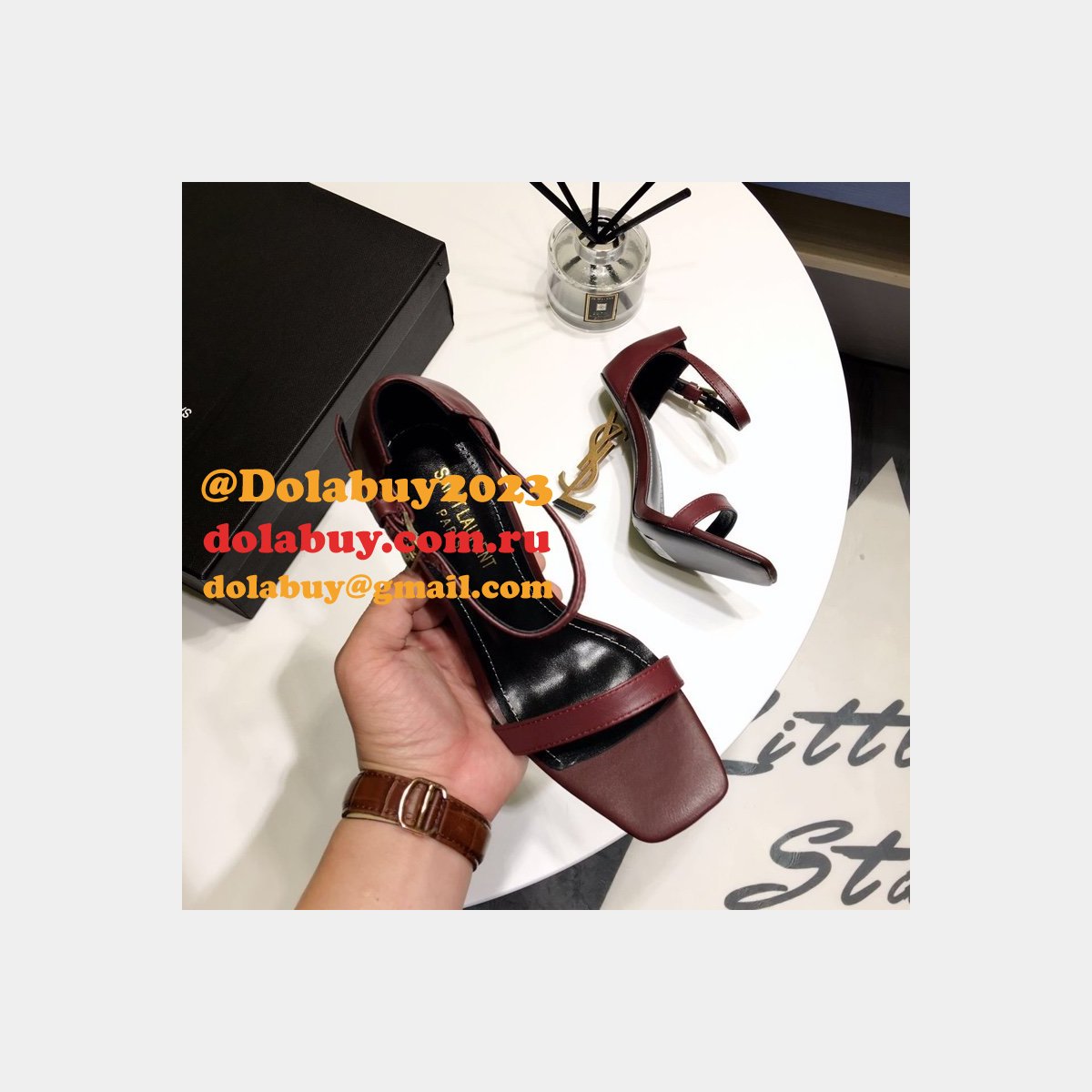 Saint Laurent High Heel Sandals 011