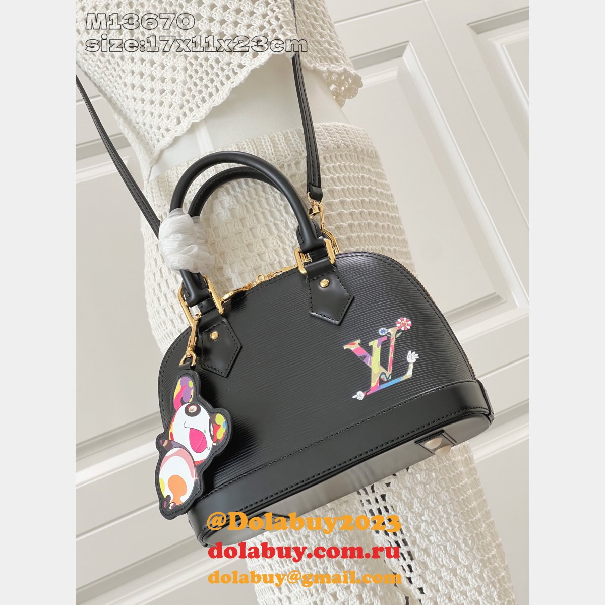 Louis Vuitton Inspired LV x TM Alma BB Epi M13670/M14197 Women Bags