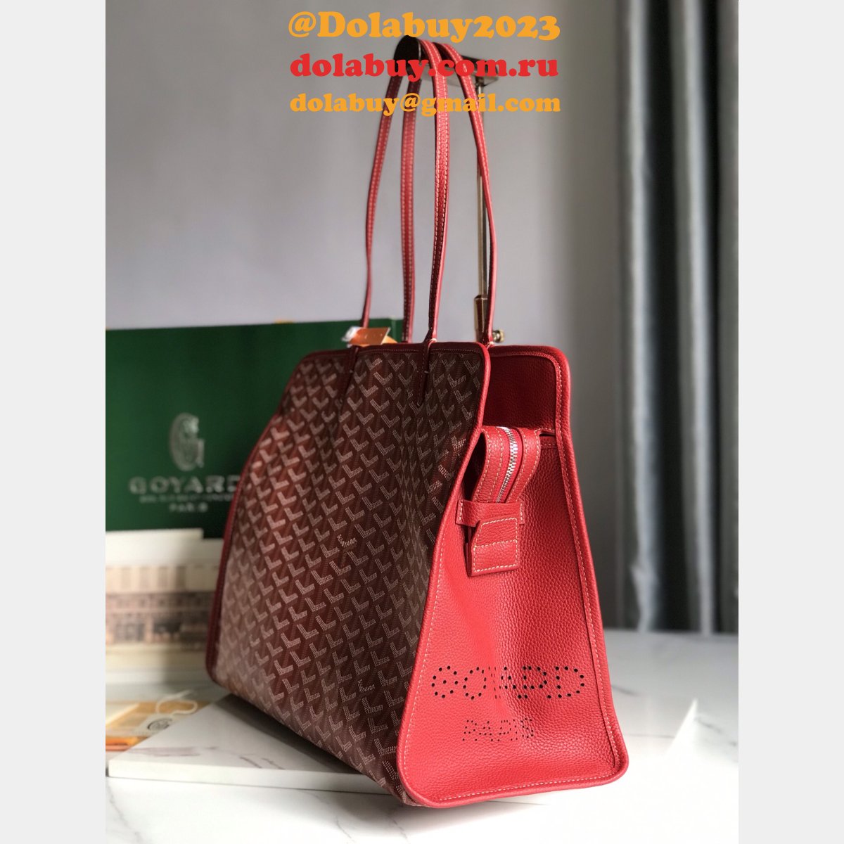 Top Quality goyard Hardy lady handbag