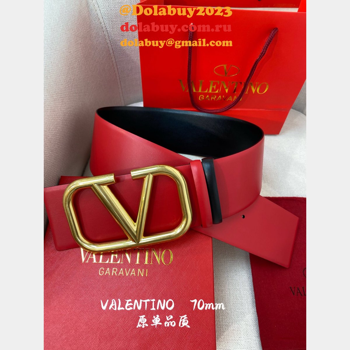 High Quality Valentino AAA Quality Fake Belts For Women