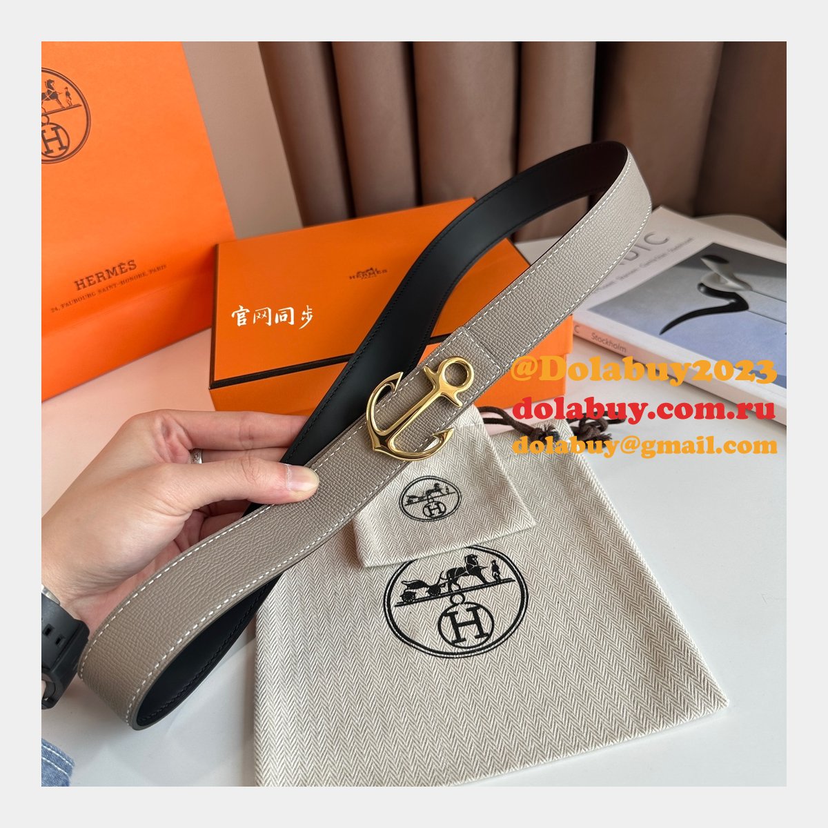 Luxury HERMES 32MM HIGH QUALITY AAA+ BELTS ONLINE