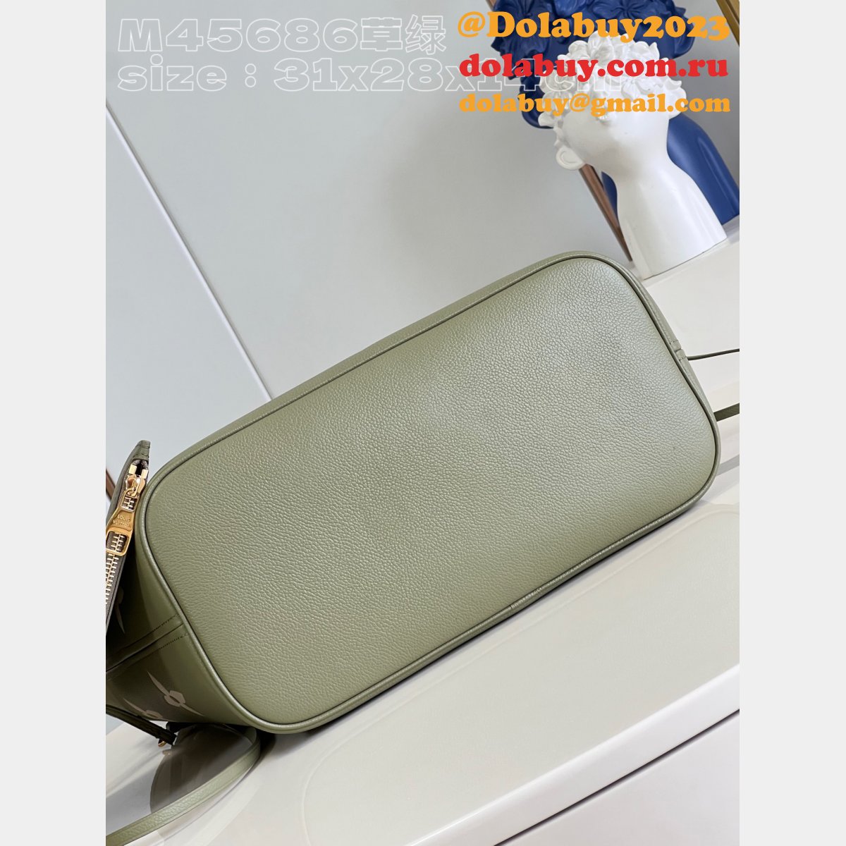 M46649 Neverfull Monogram Empreinte Louis Vuitton High Quality Bag