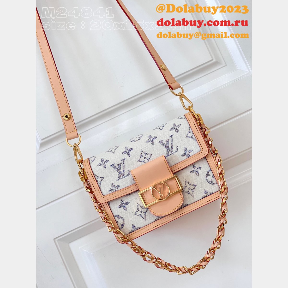 M24841 Dauphine Other Monogram Canvas Replica Louis Vuitton Bag