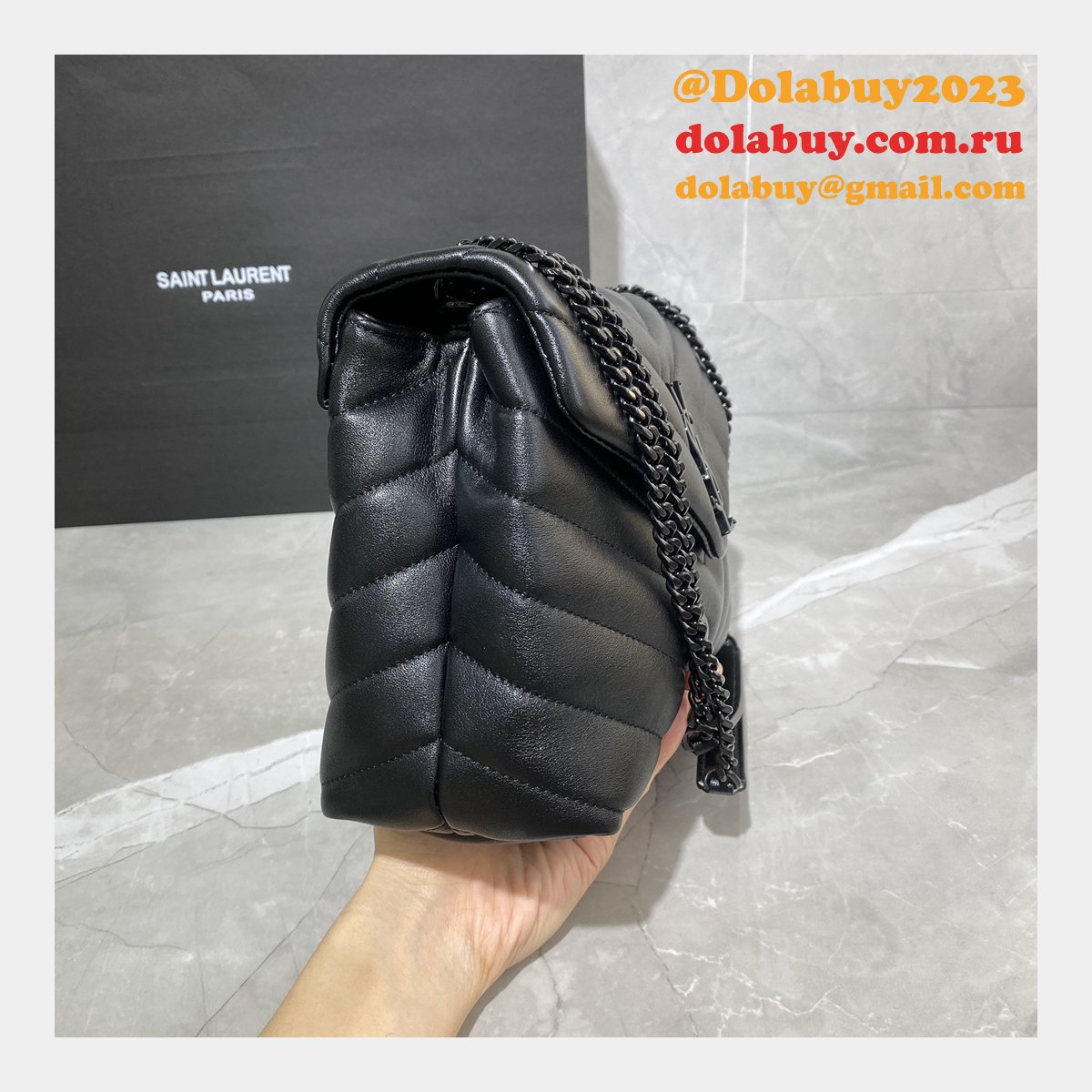 Replica AAA+ YSL LOULOU 494699 SHOULDER BAG 25CM