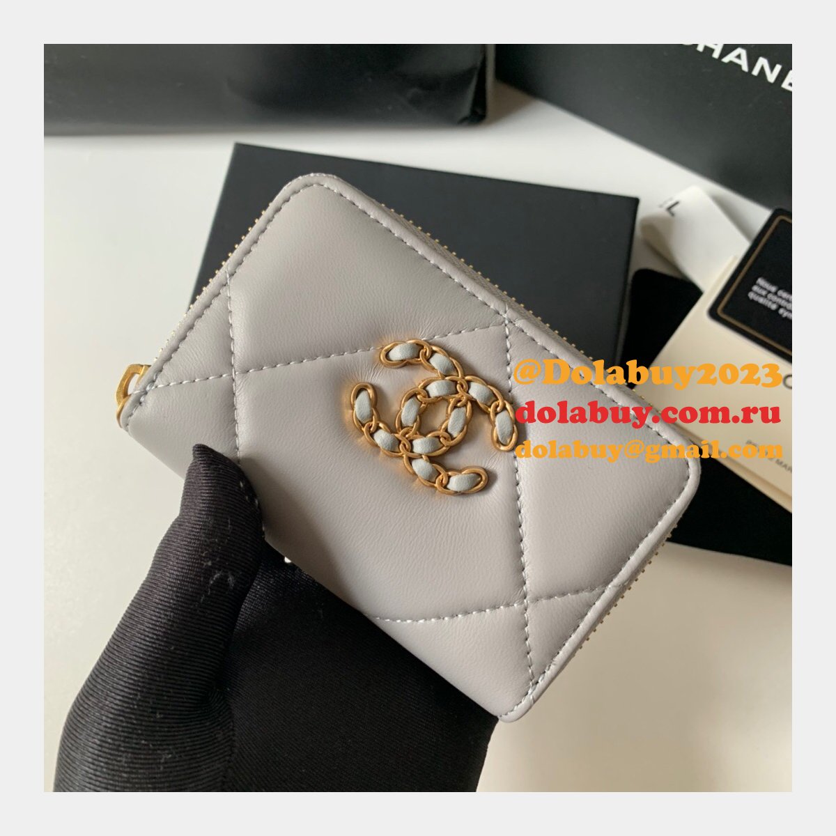 Replica CC Wallets on sale Fashion p0945