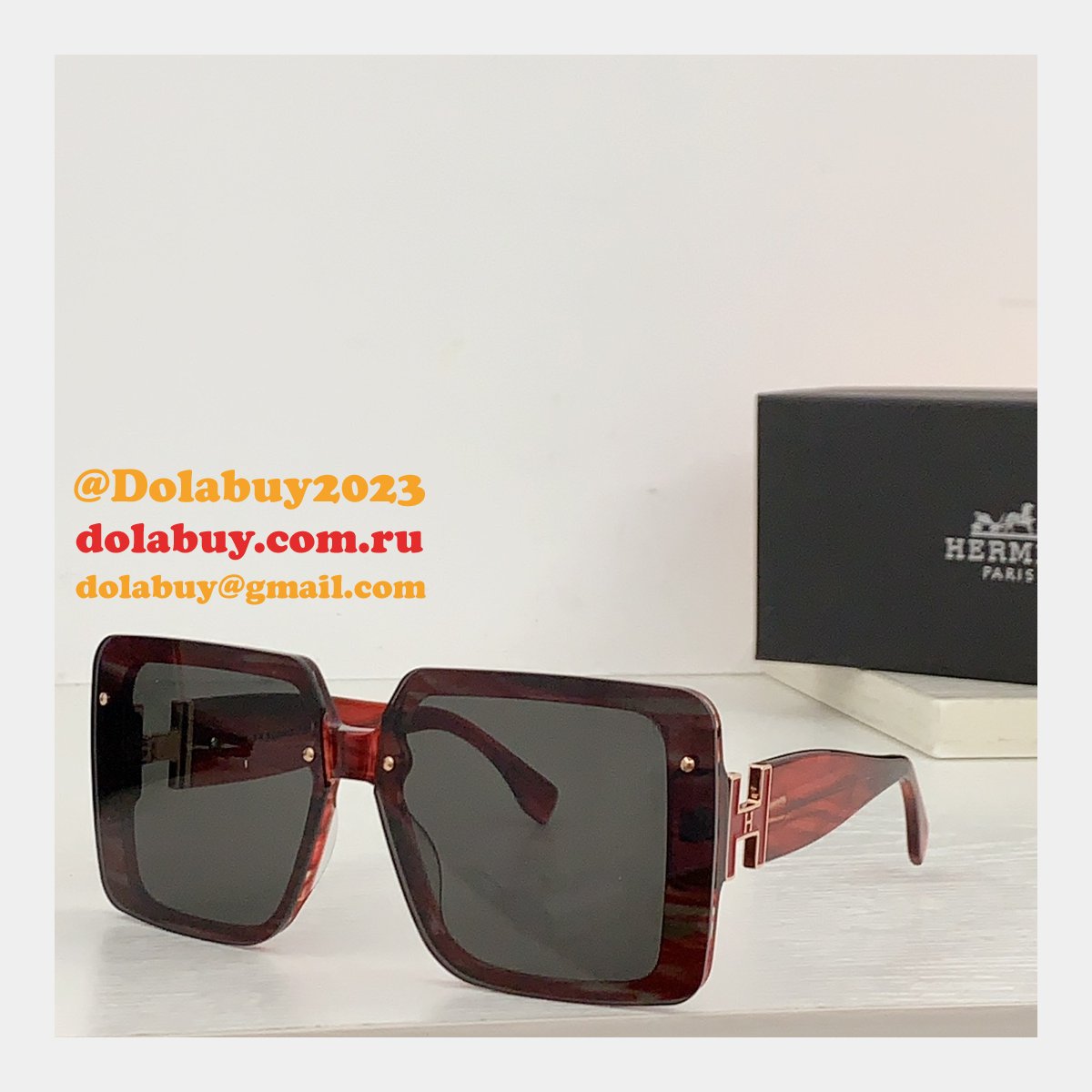 Hermes Sunglass Replica 1:1 Mirror 9176 Online For Sale