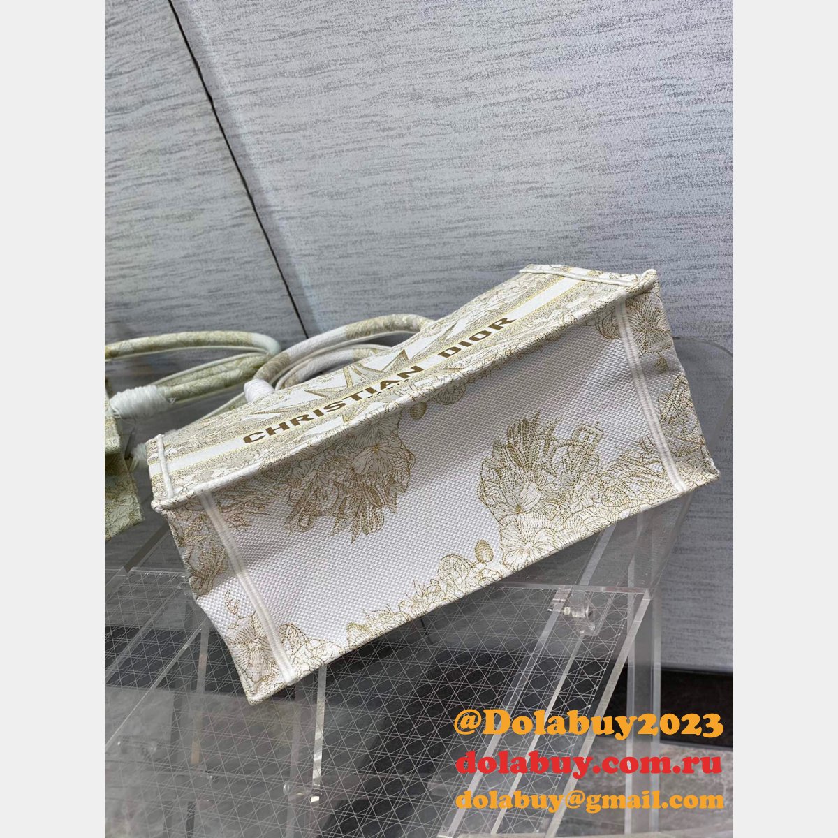 Christian Dior CD Book Tote 26.5/36/41.5 Replica Wholesale