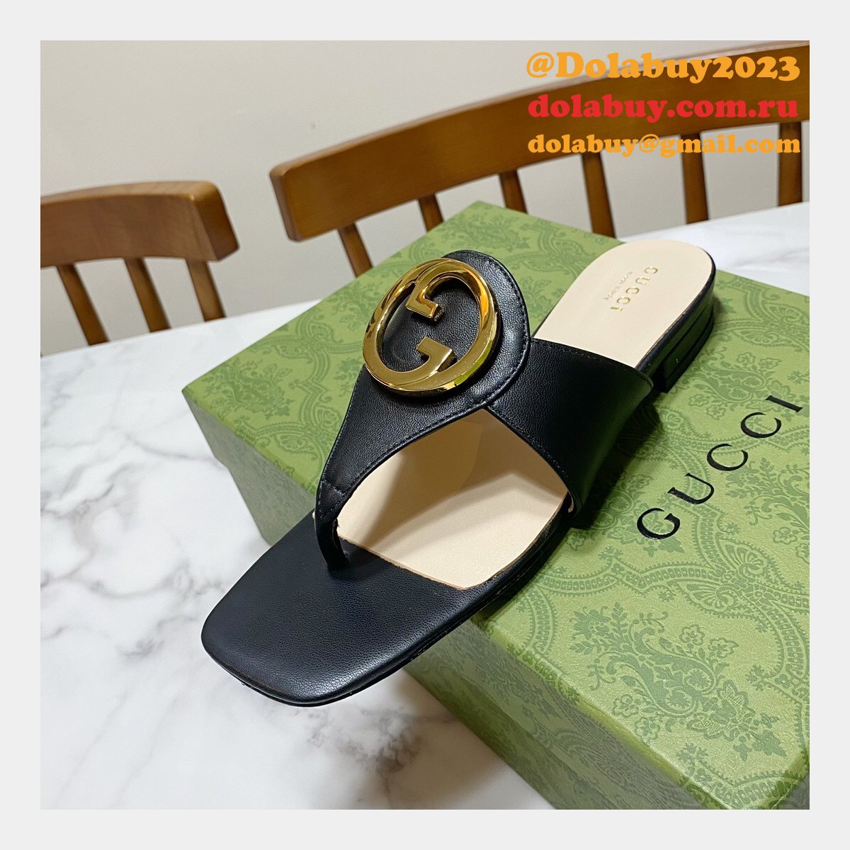 buy 1:1 mirror replica G*u*i blondie shoes online sale