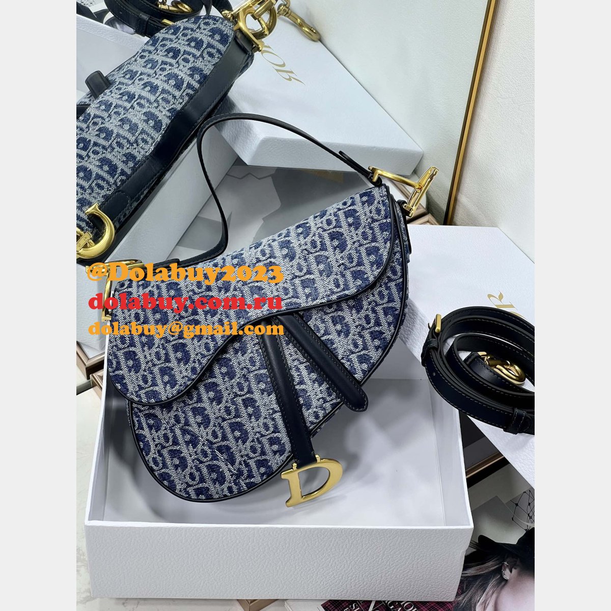 Fashion Christian Dior Montaigne Saddle 3351/3397 Replica Bag