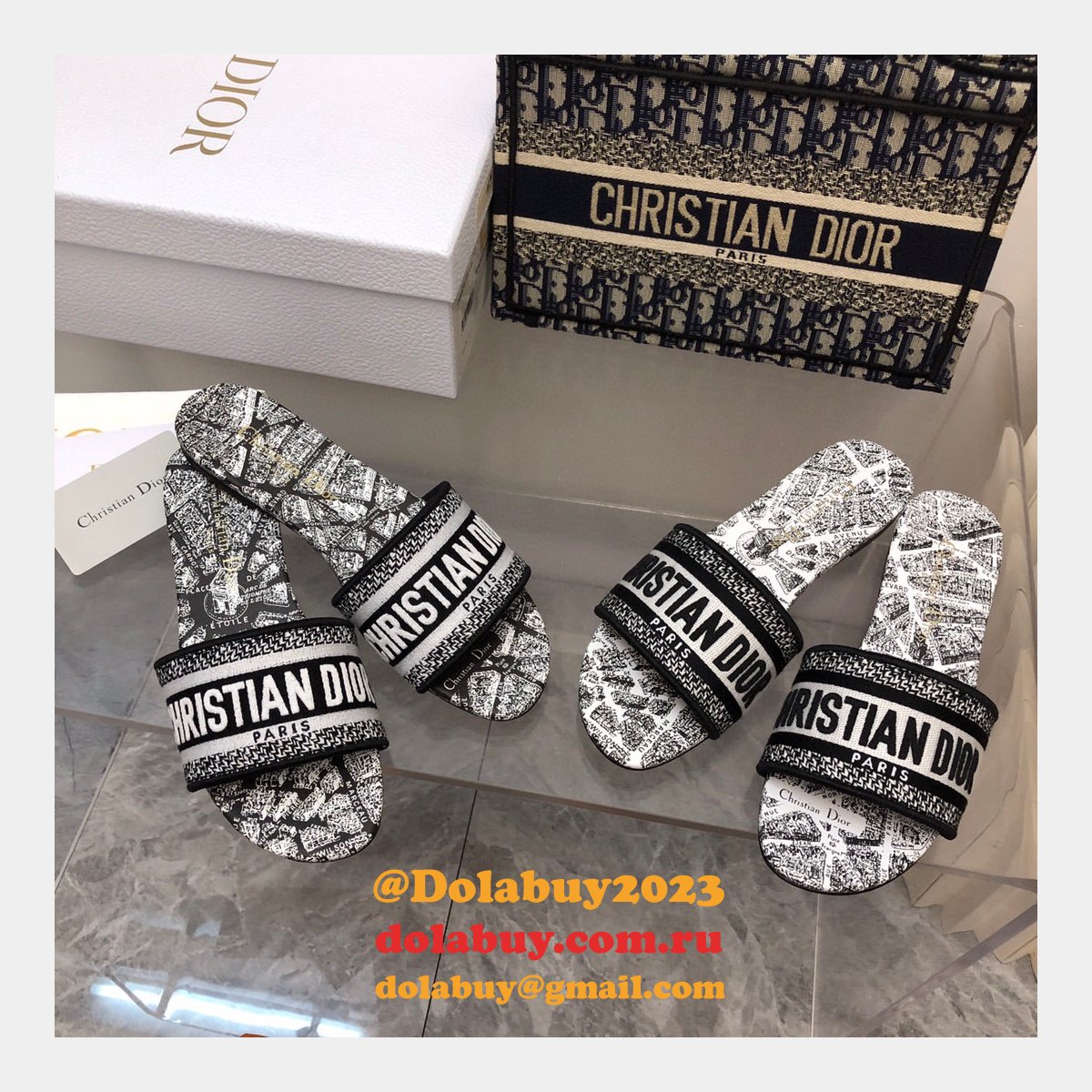 Buy Dior Sell online Best Quality Replica Sandals Shoes