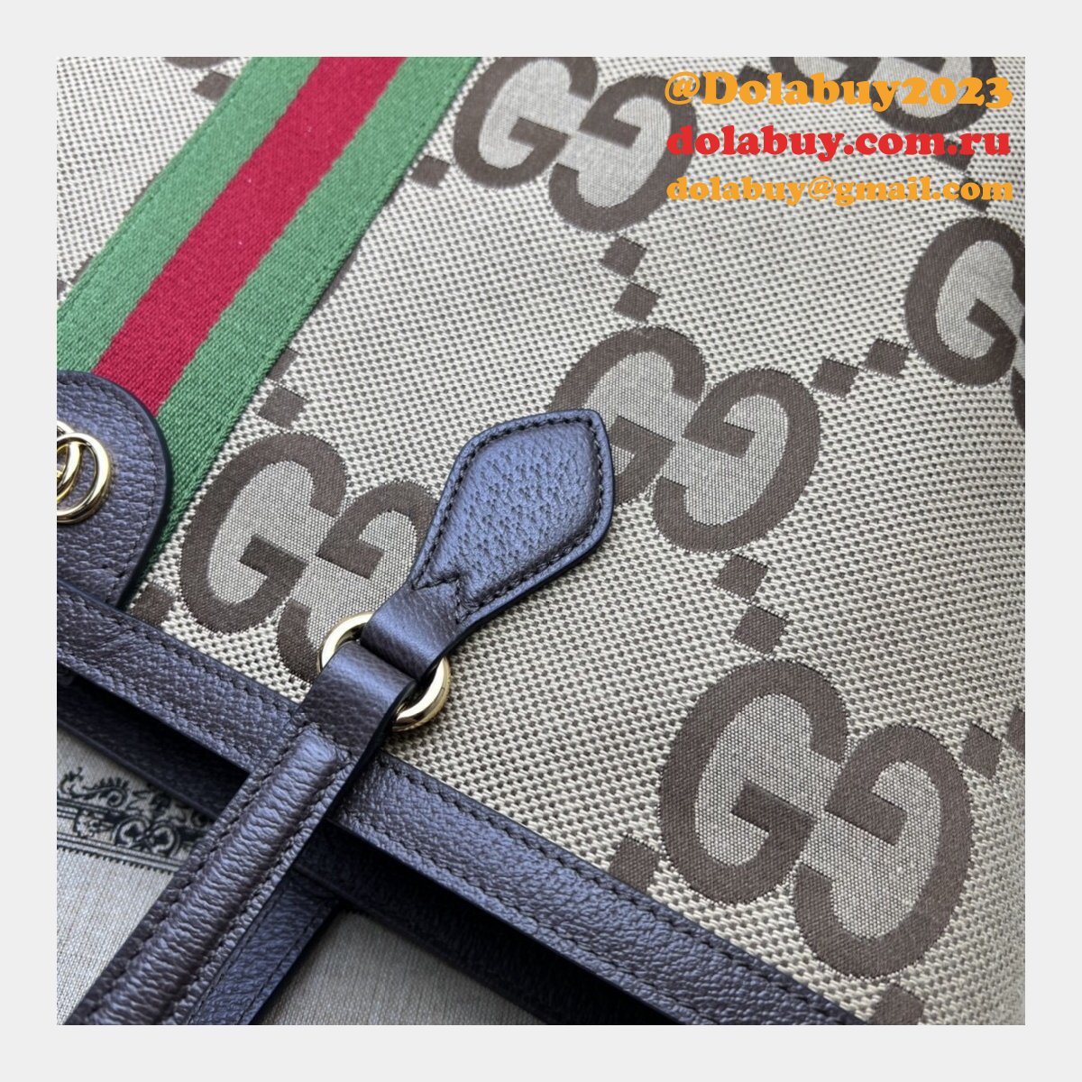 replica G*u*i perfect ophidia jumbo gg medium tote 631685 bag