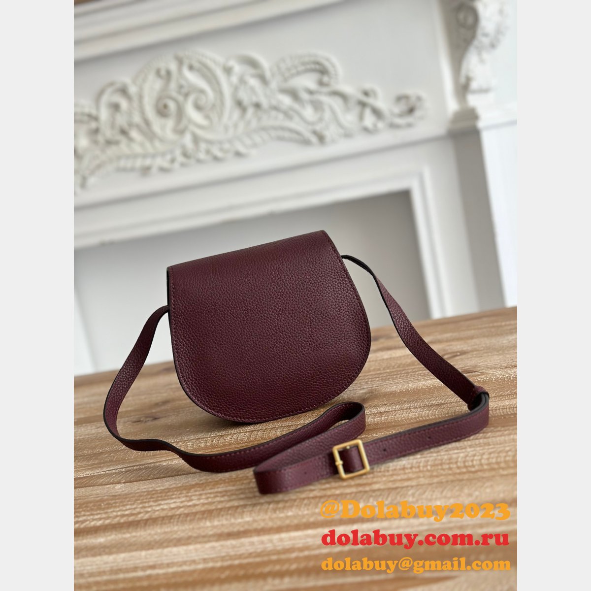 Top Quality Luxury Chloe Marcie Cowhide Handbag