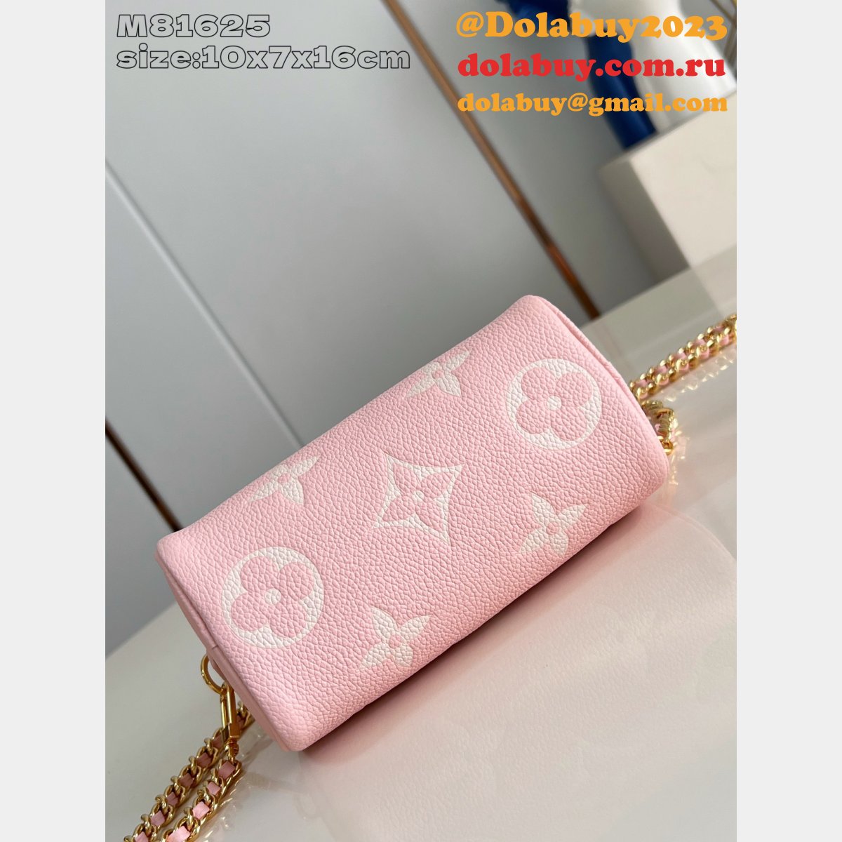 Louis Vuitton Nano Speedy Monogram M81625 Perfect Bag