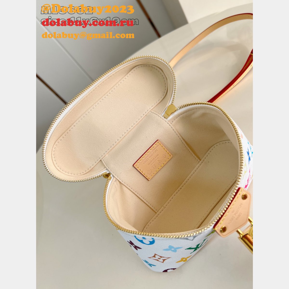 Louis Vuitton Inspired LV x TM Vanity Chain Pouch Monogram Canvas M13662 Bag