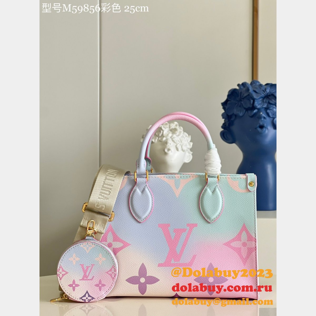 Louis Vuitton 1:1 Fake OnTheGo PM Autres Toiles Monogram M59856 Bag