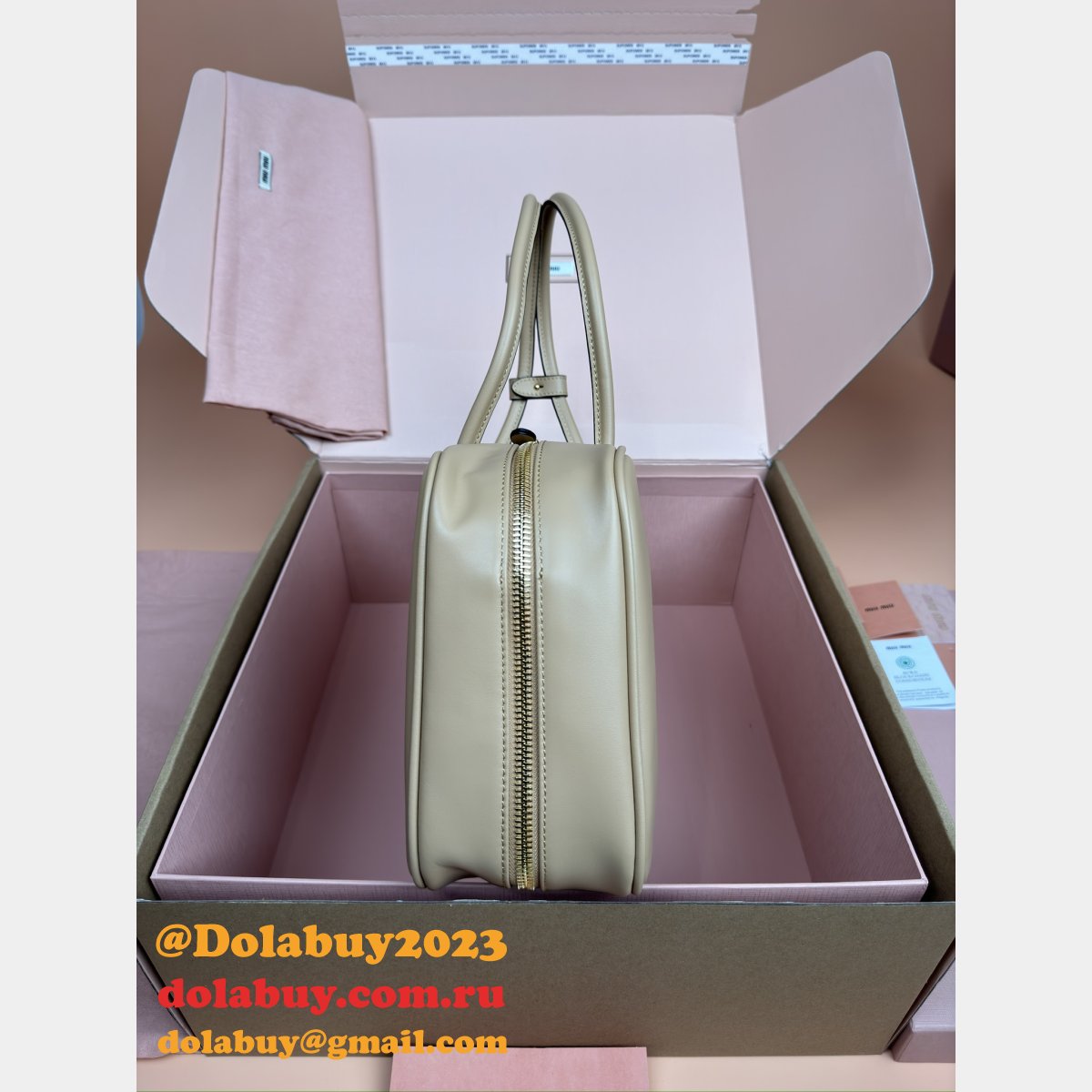 Designer MIU MIU Beau Shoulder Bag 5BB117