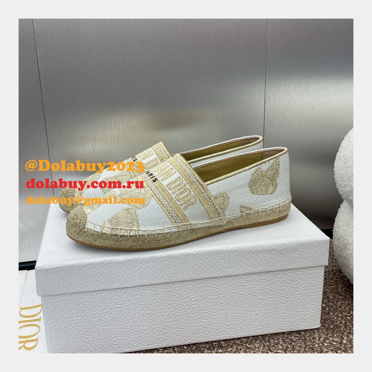 Wholesale Fashion Dior Granville Espadrille