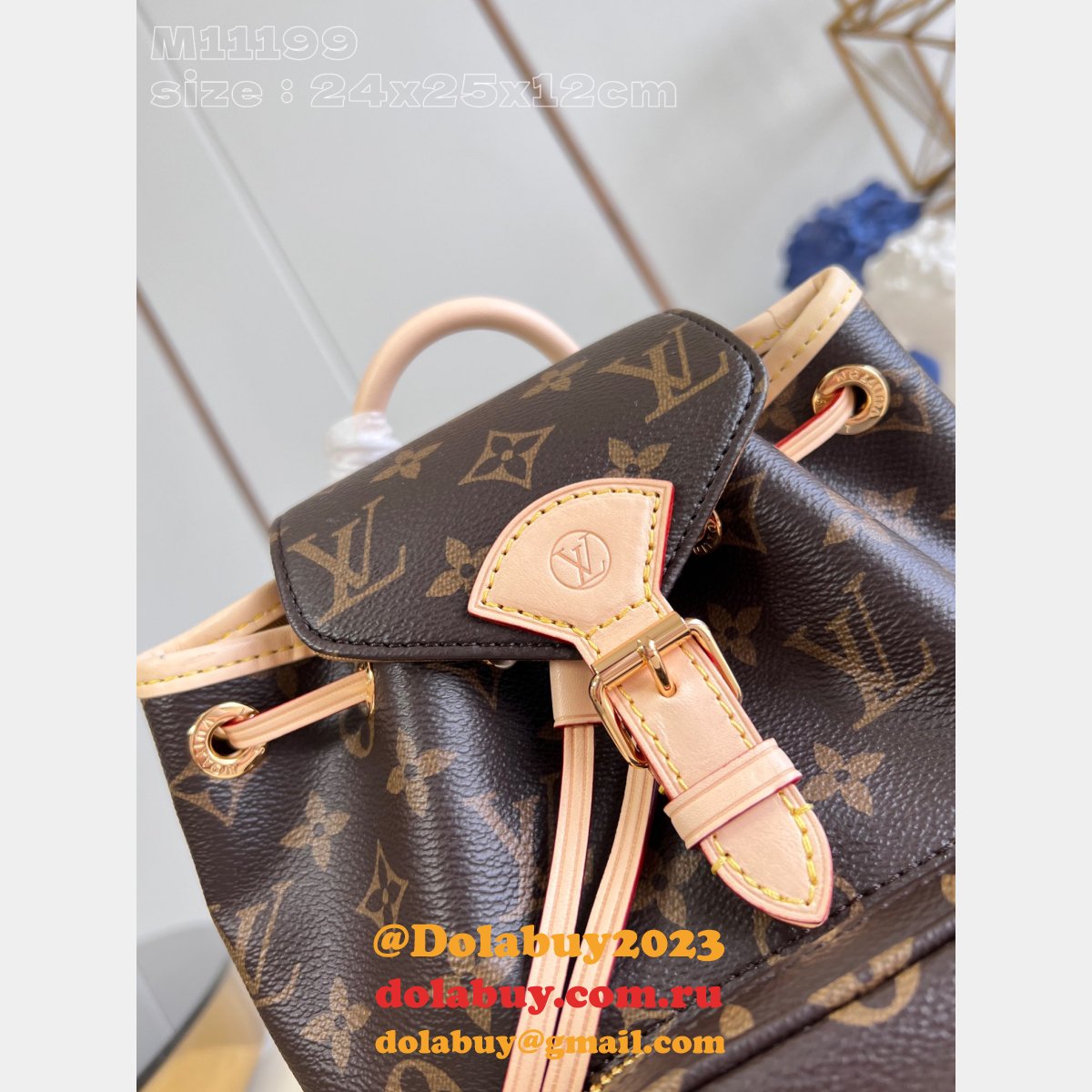 Montsouris Mini Replicas Louis Vuitton M11199 Top Perfect Bag
