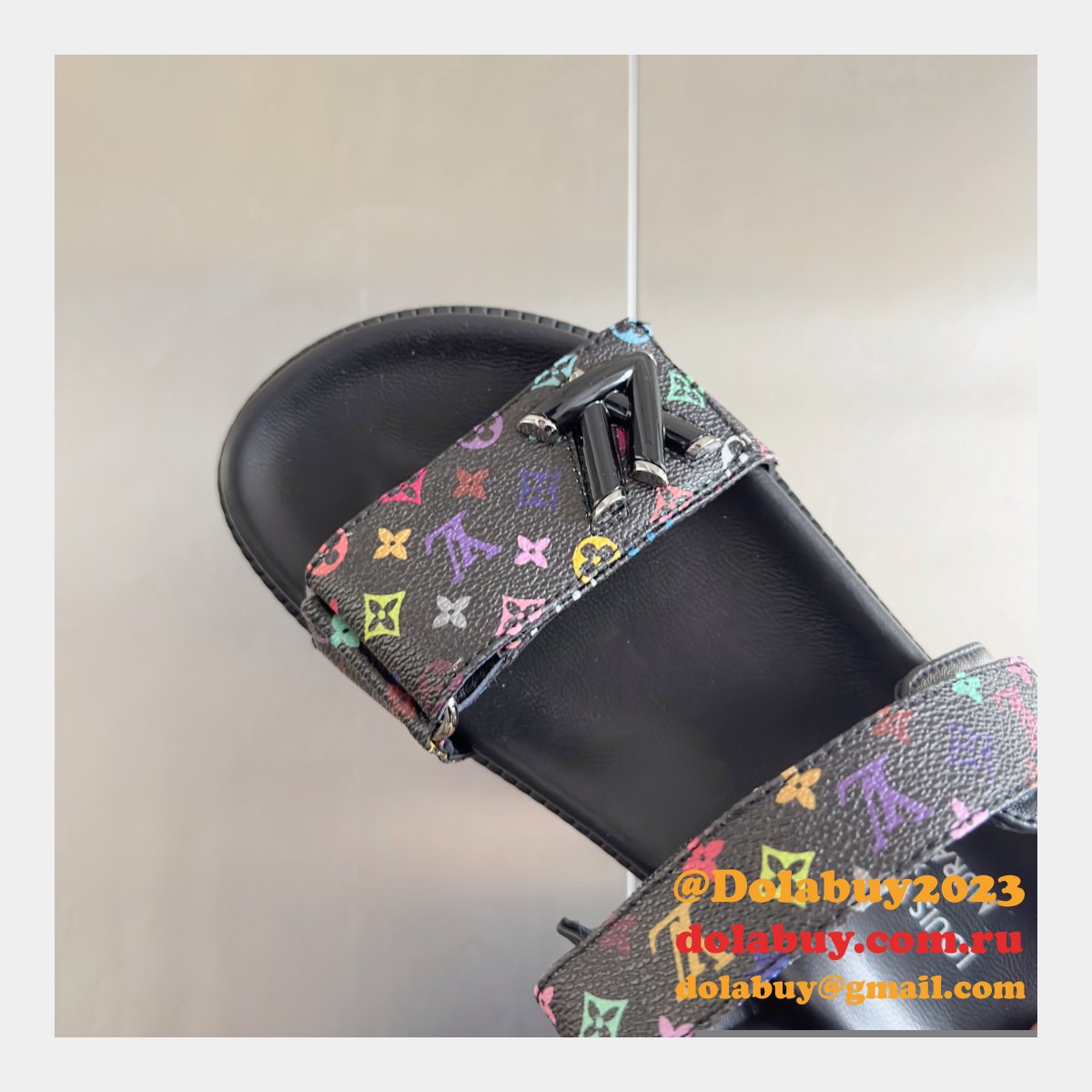 Best LV TM LV Sunset Flat Comfort Sandal