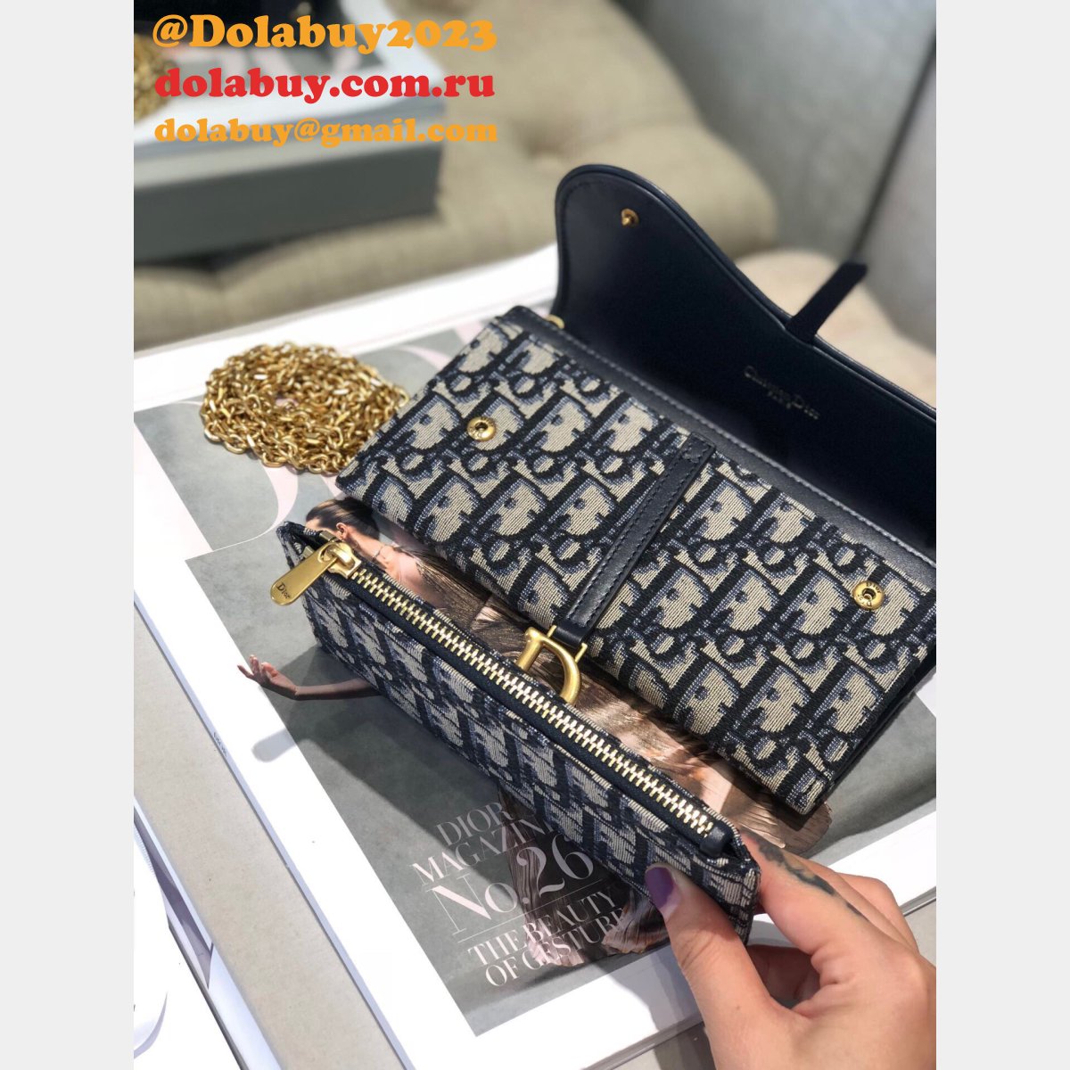 Wholesale dior Saddle Woc Mini bag