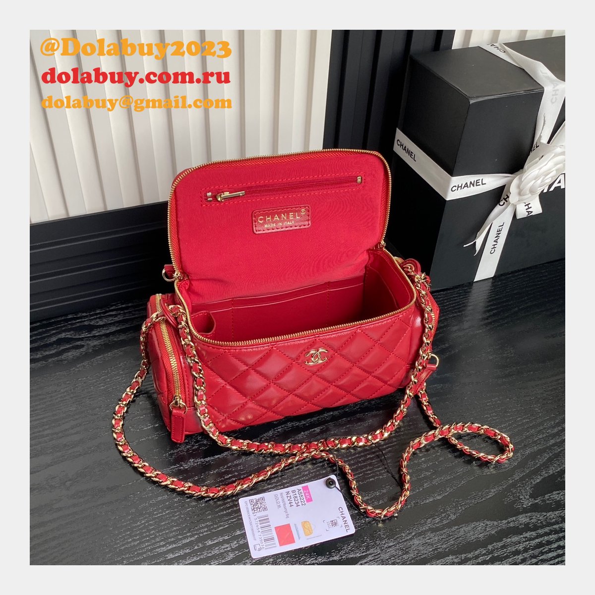 High Fashion Replicas AS5222 Vanity Case 1:1 Mirror Bag