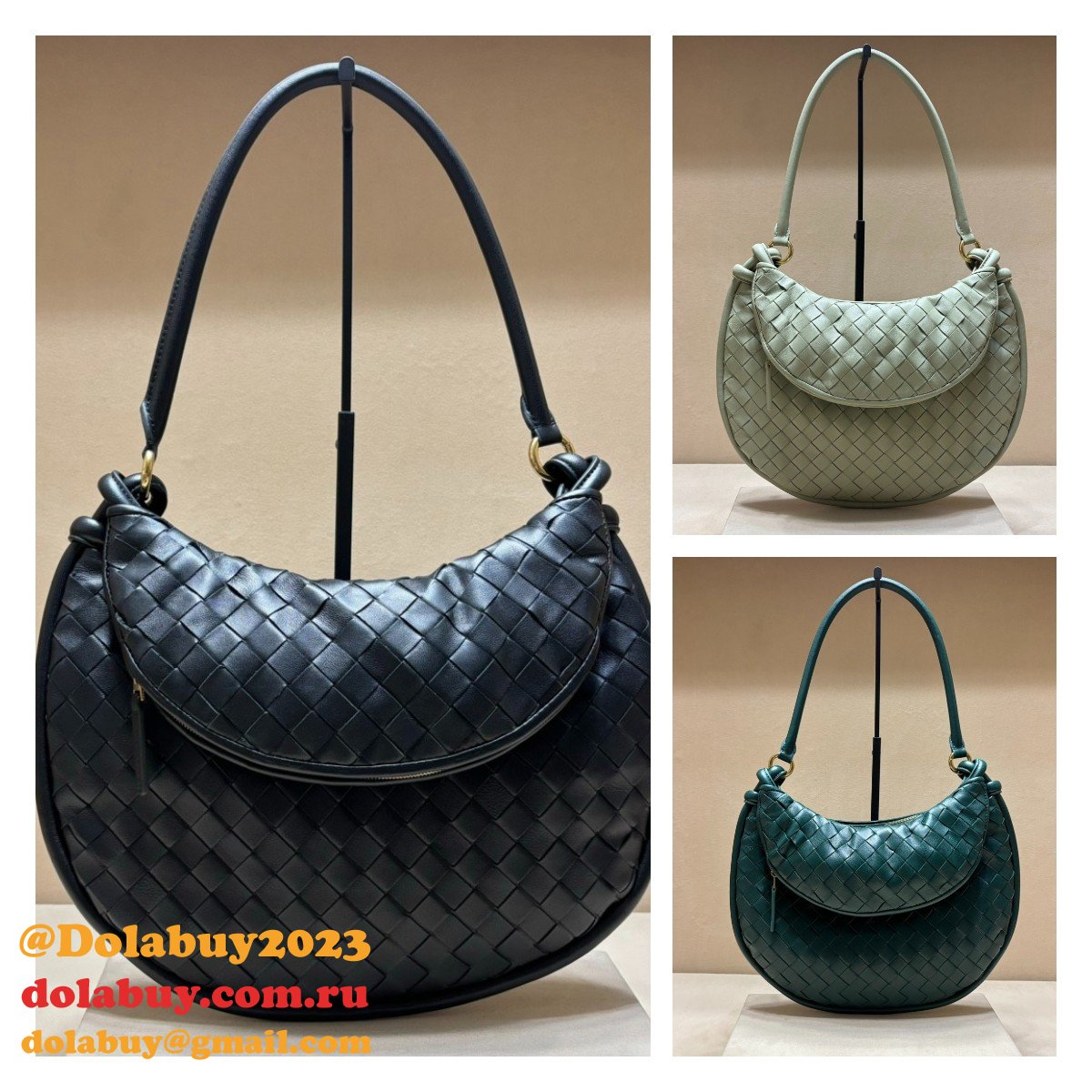 Luxury BOTTEGA VENETA Gemelli intrecciato HANDBAG
