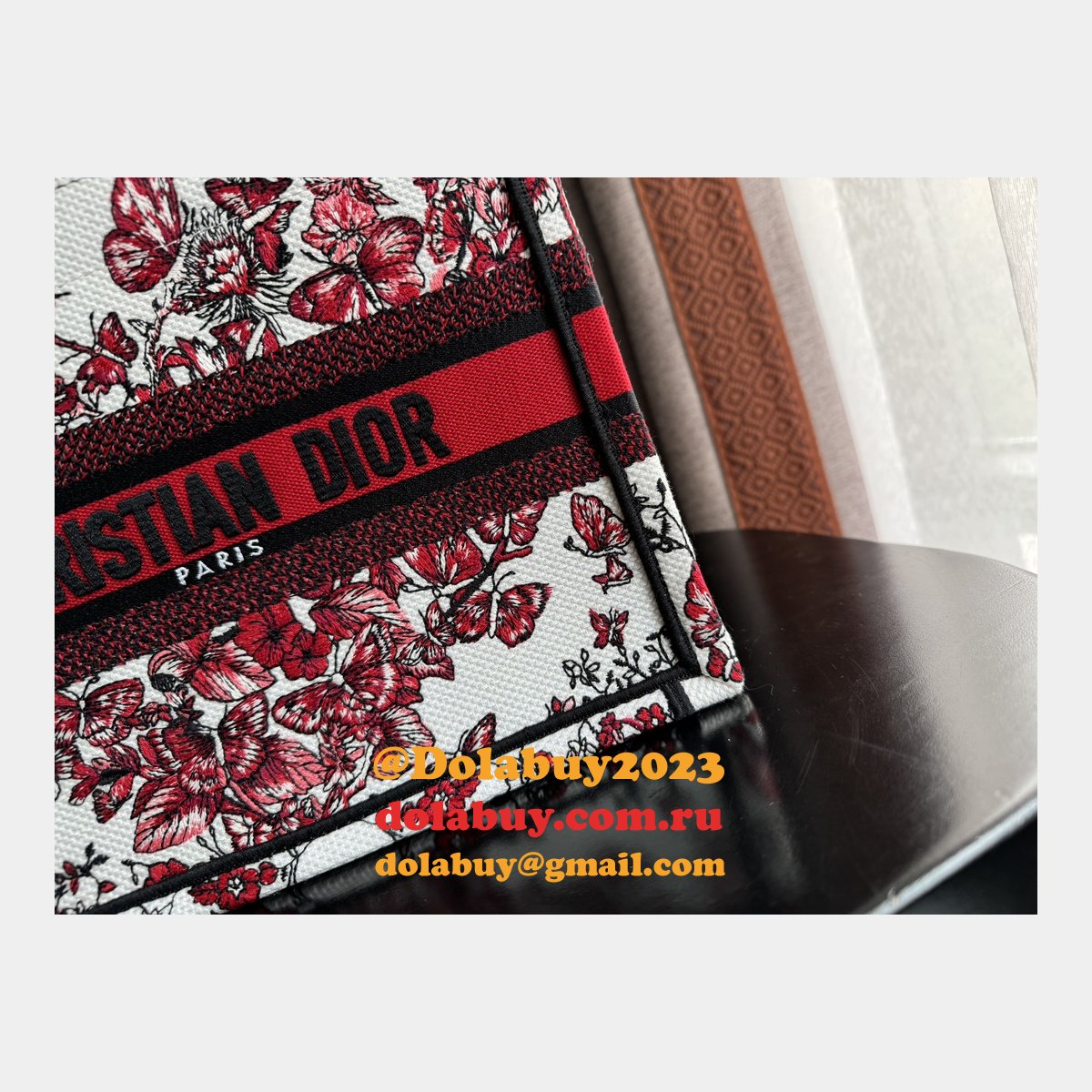 Best Latest CD Book Tote Quality Replica Dior Bags