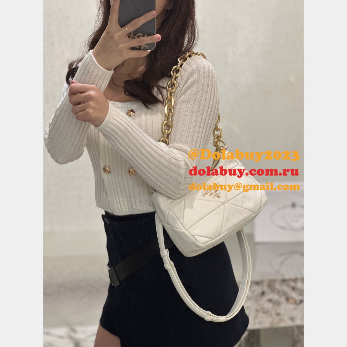 Replica 1BC157 Duplicate Prada Shop High Quality Shoulder Bags