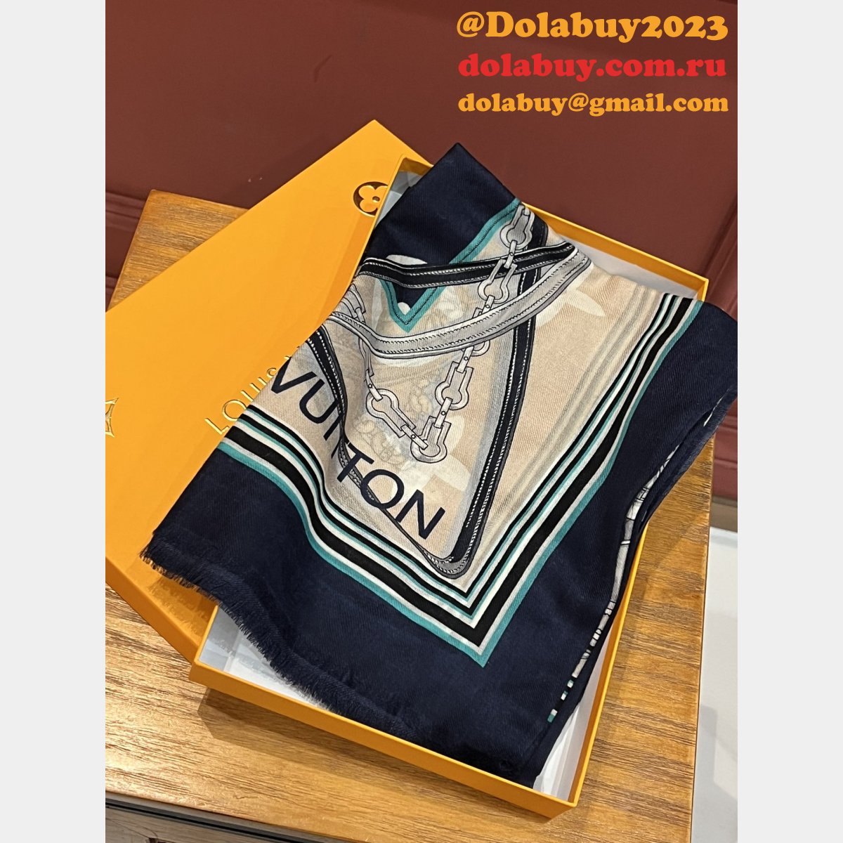 Designer Perfect Fake Top CASHMERE SCARF