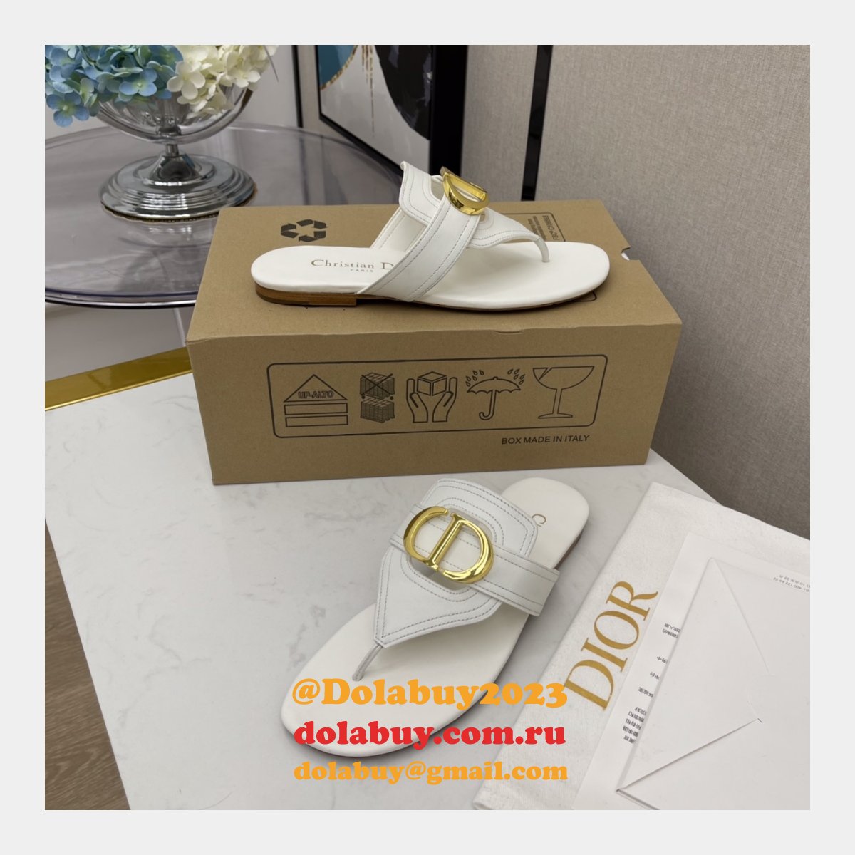 7 Star Replica Christian Dior Montaigne CD Shoes