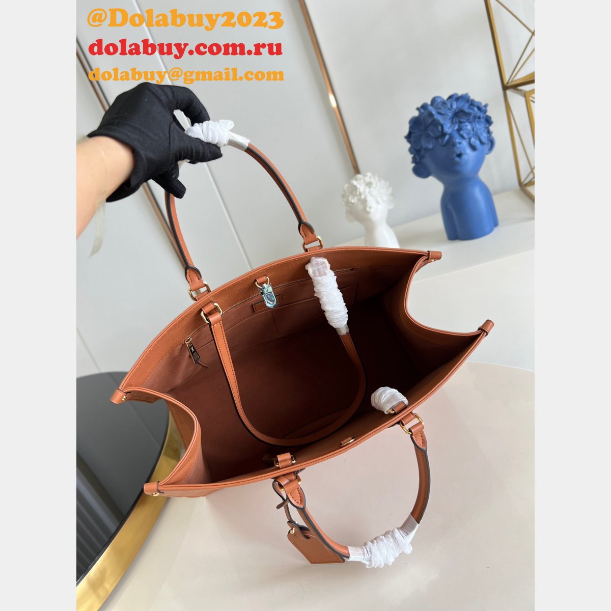 Cheapest Louis Vuitton New OnTheGo GM M46134 Luxury Fake Handbag