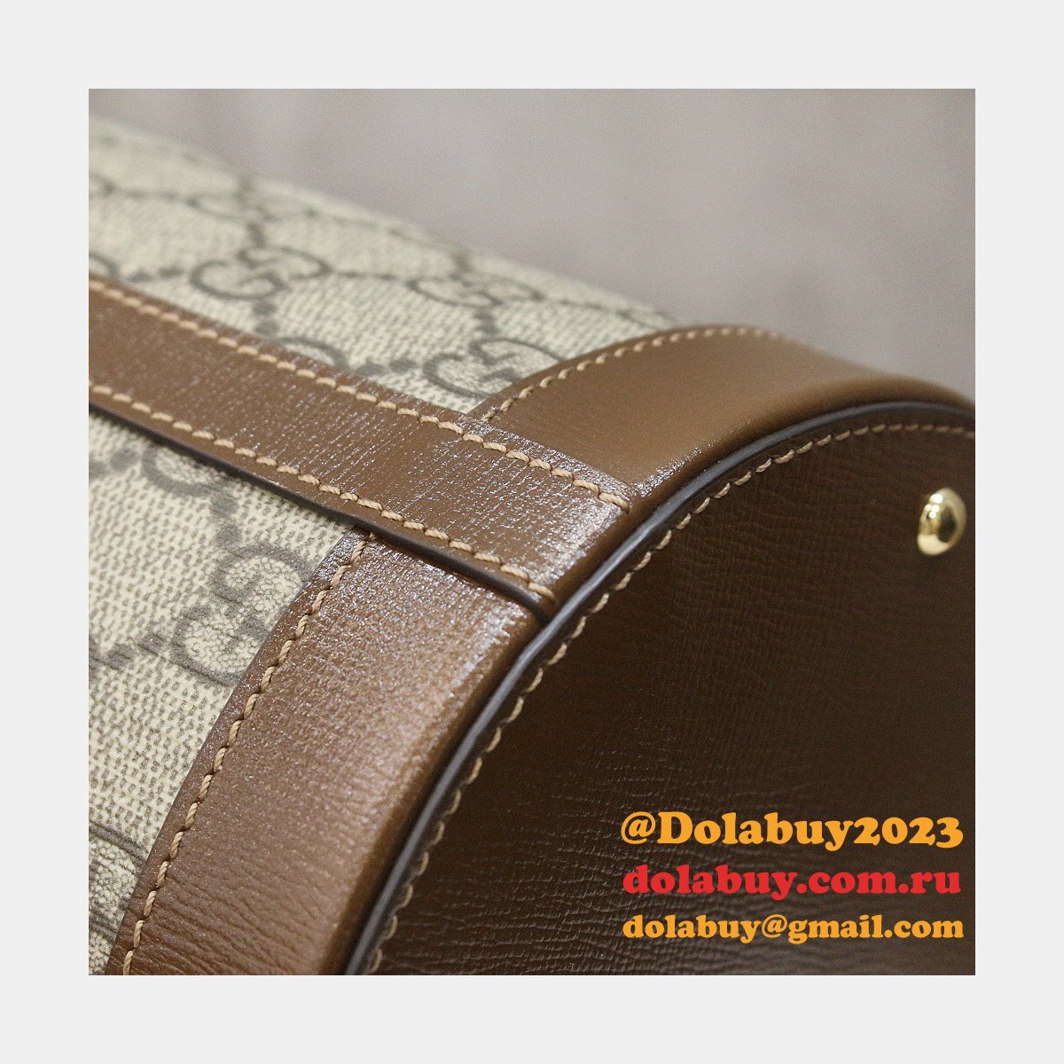 G*u*i 637115 replicas horsebit 1955 small bucket bag